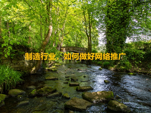 制造行業(yè)，如何做好網(wǎng)絡(luò)推廣？